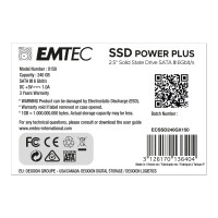 Produktbild för EMTEC X150 Power Plus 3D NAND - SSD - 240 GB - SATA 6Gb/s