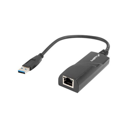 LANBERG Lanberg NC-1000-01 - nätverksadapter - USB 3.0 - Gigabit Ethernet