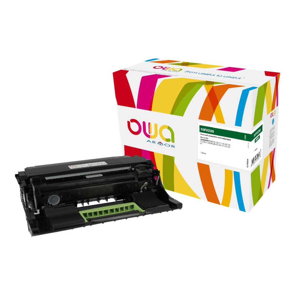 Produktbild för OWA K15755OW - svart - kompatibel - tonerkassett (alternativ för: Lexmark 50F0Z00)