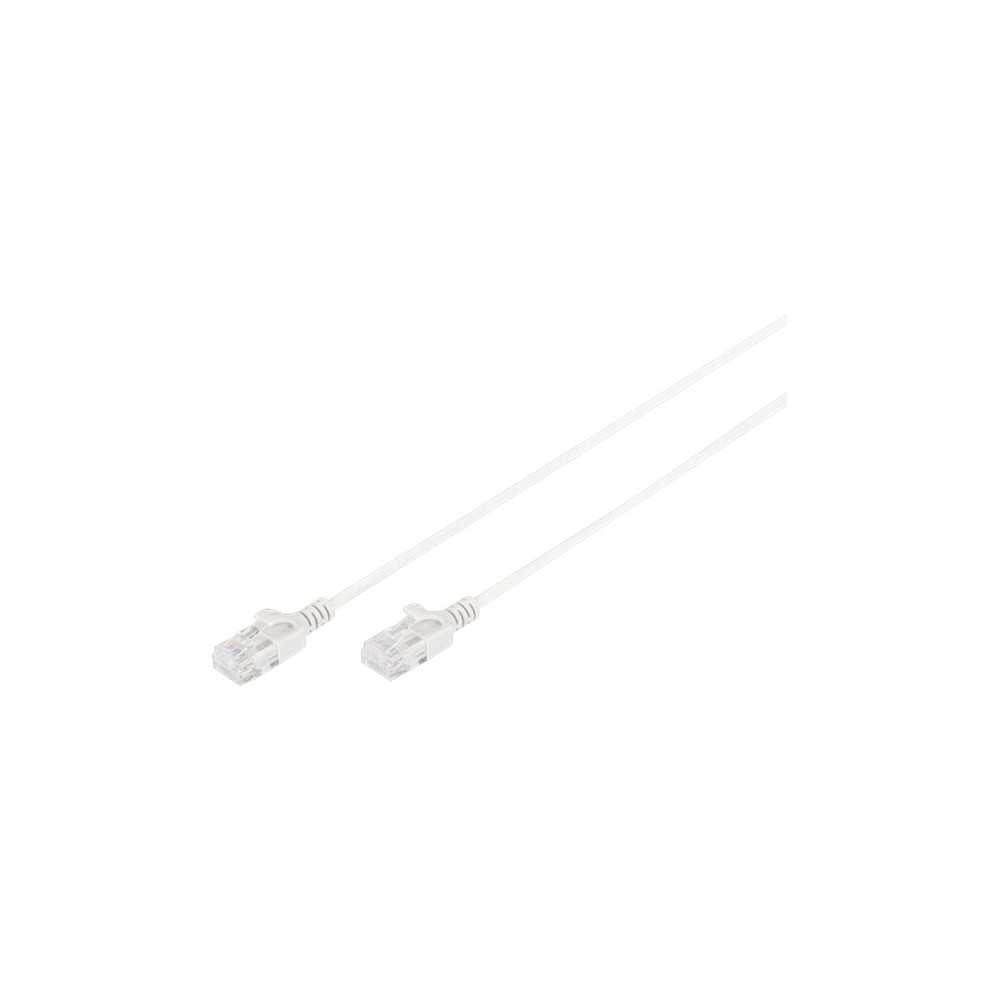 Produktbild för DIGITUS Slim - patch-kabel - 1 m - grå