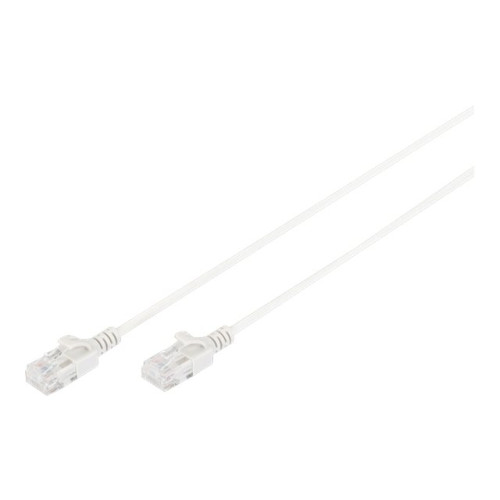 Digitus DIGITUS Slim - patch-kabel - 1 m - grå