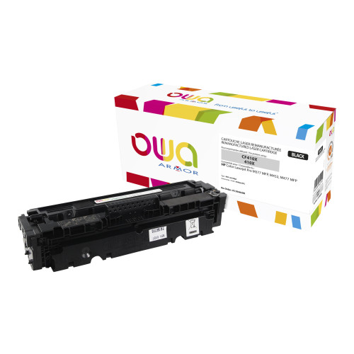 Armor OWA - svart - kompatibel - återanvänd - tonerkassett (alternativ för: HP 410X, HP CF410X)
