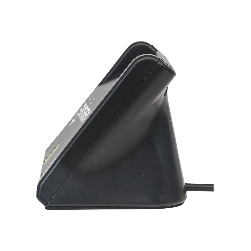Produktbild för Manhattan USB-A Smart/SIM Card Reader, 480 Mbps (USB 2.0), Desktop Standing, Friction Type compatible, Hi-Speed USB, Cable 86cm, Black, Three Year Warranty, Blister - SMART-kortläsare - USB 2.0