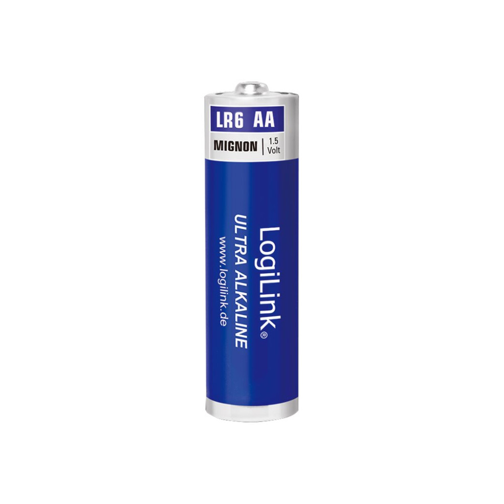 Produktbild för LogiLink Ultra Power Mignon batteri - 4 x AA-typ - alkaliskt