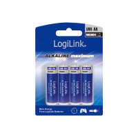 Produktbild för LogiLink Ultra Power Mignon batteri - 4 x AA-typ - alkaliskt