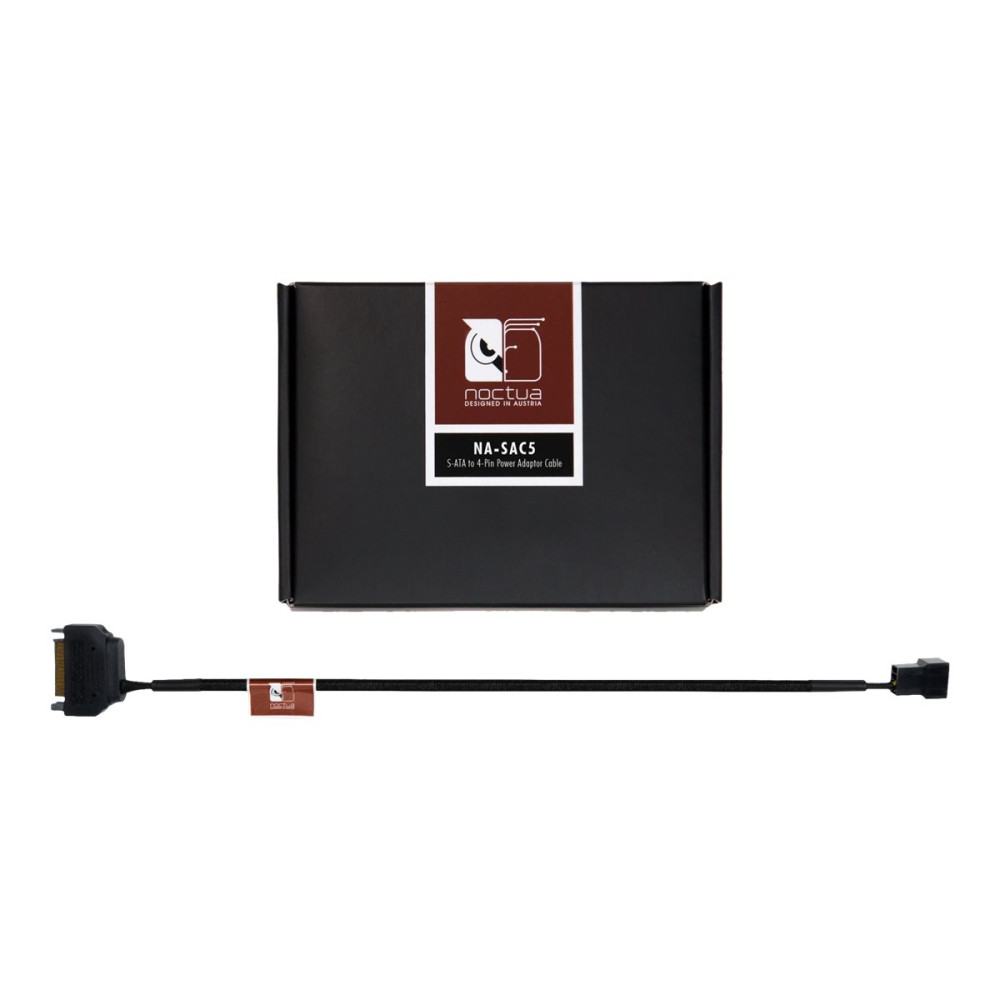 Produktbild för Noctua NA-SAC5 - strömadapter - SATA-ström till 4 pin intern effekt