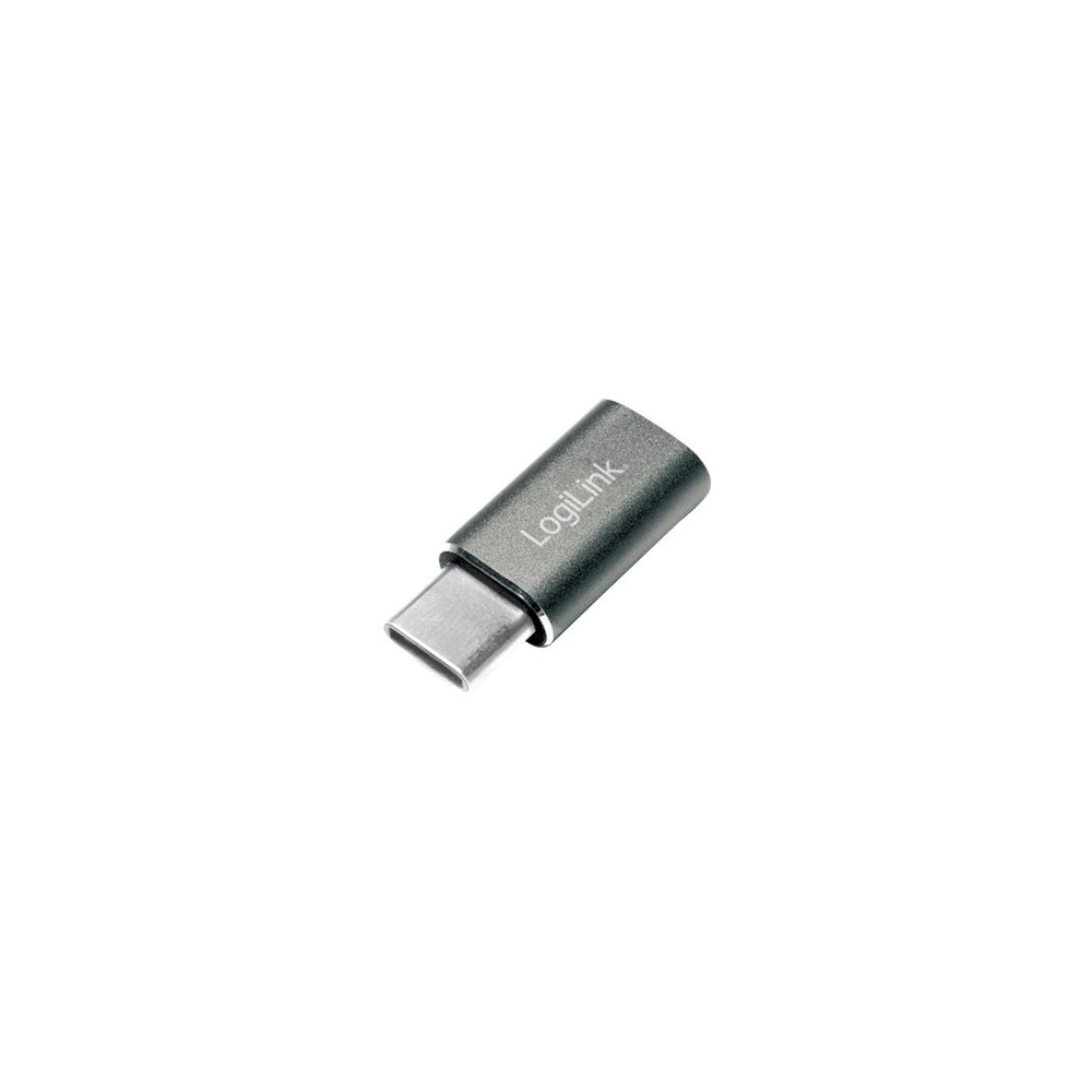 Produktbild för LogiLink - USB typ C-adapter - mikro-USB typ B till USB-C