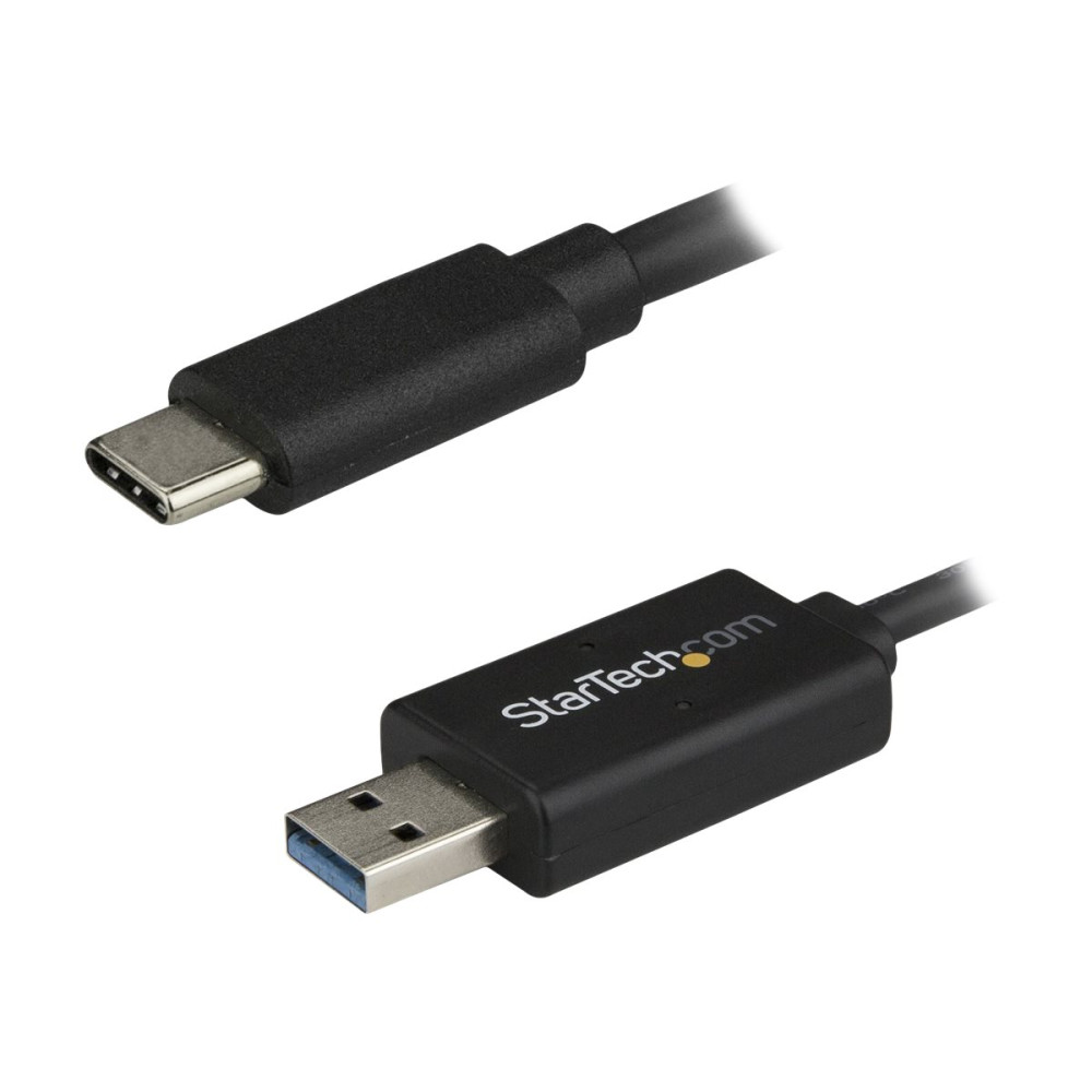Produktbild för StarTech USB C to USB Data Transfer Cable for Mac and Windows, USB 3.0 - 2m (6ft) - USB typ C-kabel - USB-C till USB typ A - 2 m