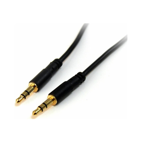 StarTech.com StarTech.com 6 ft Slim 3.5mm Stereo Audio Cable - M/M - 3.5mm Male to Male Audio Cable for your Smartphone, Tablet or MP3 Player (MU6MMS) - ljudkabel - 1.8 m