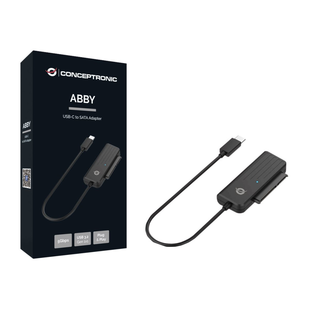 Produktbild för Conceptronic ABBY - kontrollerkort - SATA 6Gb/s - USB 3.2 (Gen 1x1)