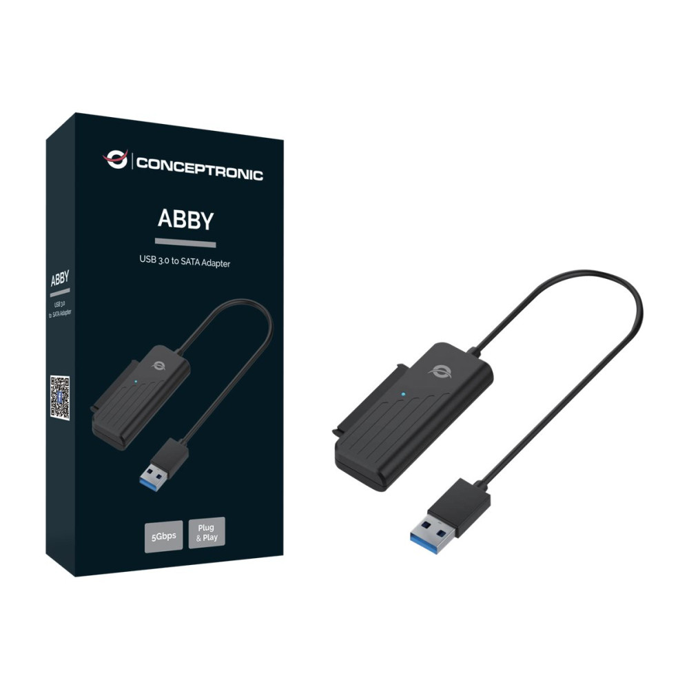 Produktbild för Conceptronic ABBY - kontrollerkort - SATA 6Gb/s - USB 3.0