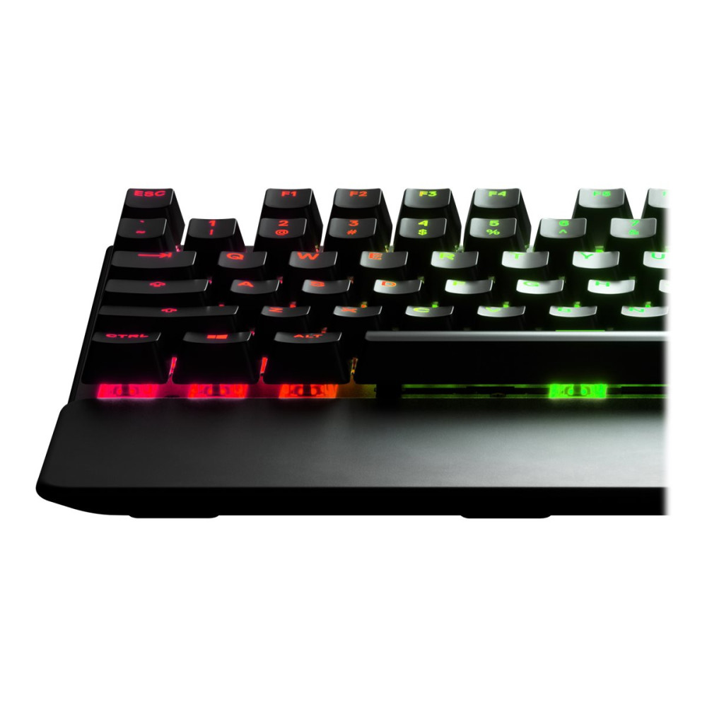 Produktbild för SteelSeries Apex 7 - tangentbord - med bildskärm - tysk Inmatningsenhet