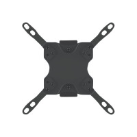 Produktbild för Manhattan TV & Monitor Mount, Wall, Tilt and Swivel, 1 screen, Screen Sizes: 13-42", Black, VESA 75x75 to 200x200mm, Max 20kg, Swivel with 2 pivots, Lifetime Warranty konsol - för LCD-display - svart