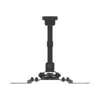 Produktbild för Manhattan TV & Monitor Mount, Wall, Tilt and Swivel, 1 screen, Screen Sizes: 13-42", Black, VESA 75x75 to 200x200mm, Max 20kg, Swivel with 2 pivots, Lifetime Warranty konsol - för LCD-display - svart