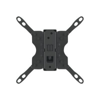 Produktbild för Manhattan TV & Monitor Mount, Wall, Tilt and Swivel, 1 screen, Screen Sizes: 13-42", Black, VESA 75x75 to 200x200mm, Max 20kg, Swivel with 2 pivots, Lifetime Warranty konsol - för LCD-display - svart