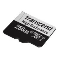 Produktbild för Transcend 350V - flash-minneskort - 256 GB - mikroSDXC UHS-I