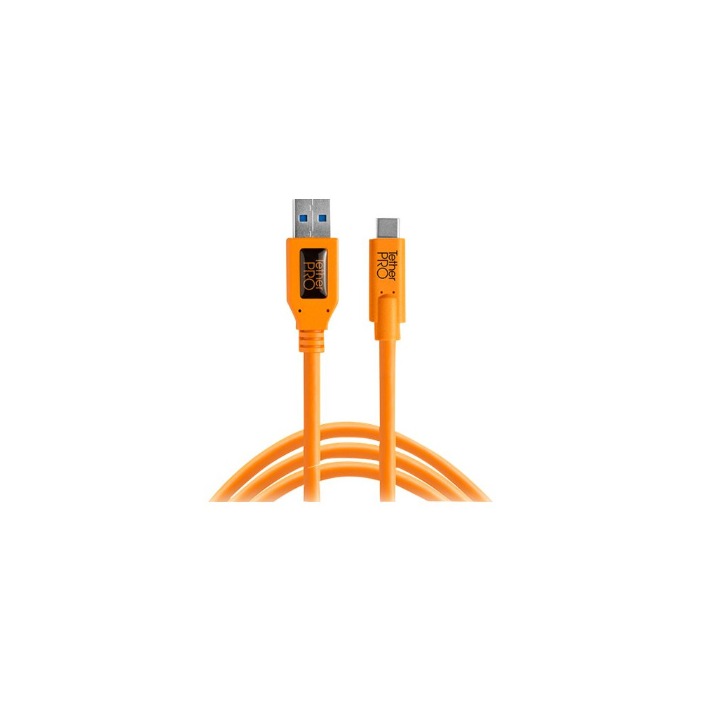 Produktbild för Tether Tools TetherPro - USB typ C-kabel - USB typ A till USB-C - 4.6 m