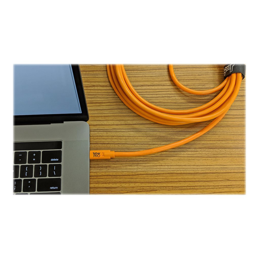 Produktbild för Tether Tools TetherPro - USB typ C-kabel - USB-C till mikro-USB typ B - 4.6 m