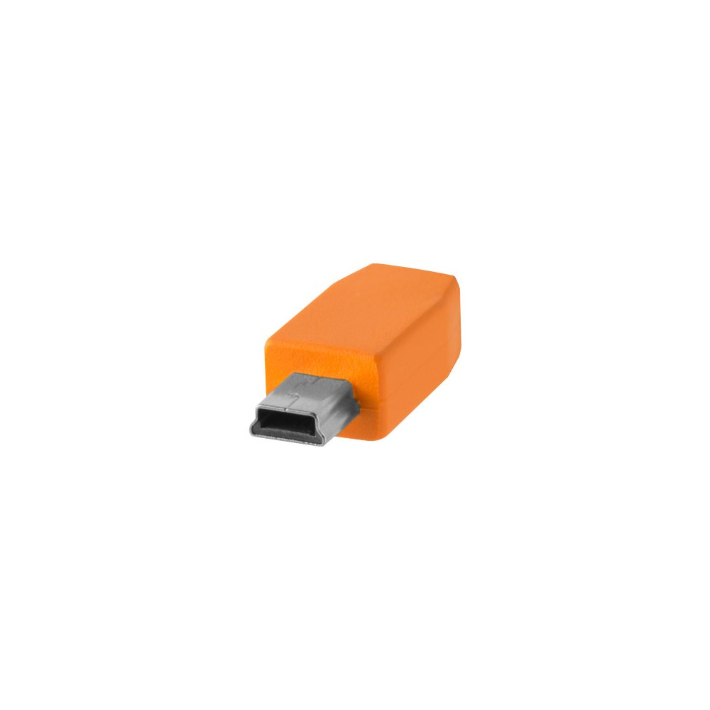 Produktbild för Tether Tools TetherPro - USB typ C-kabel - USB-C till mini-USB typ B - 4.6 m