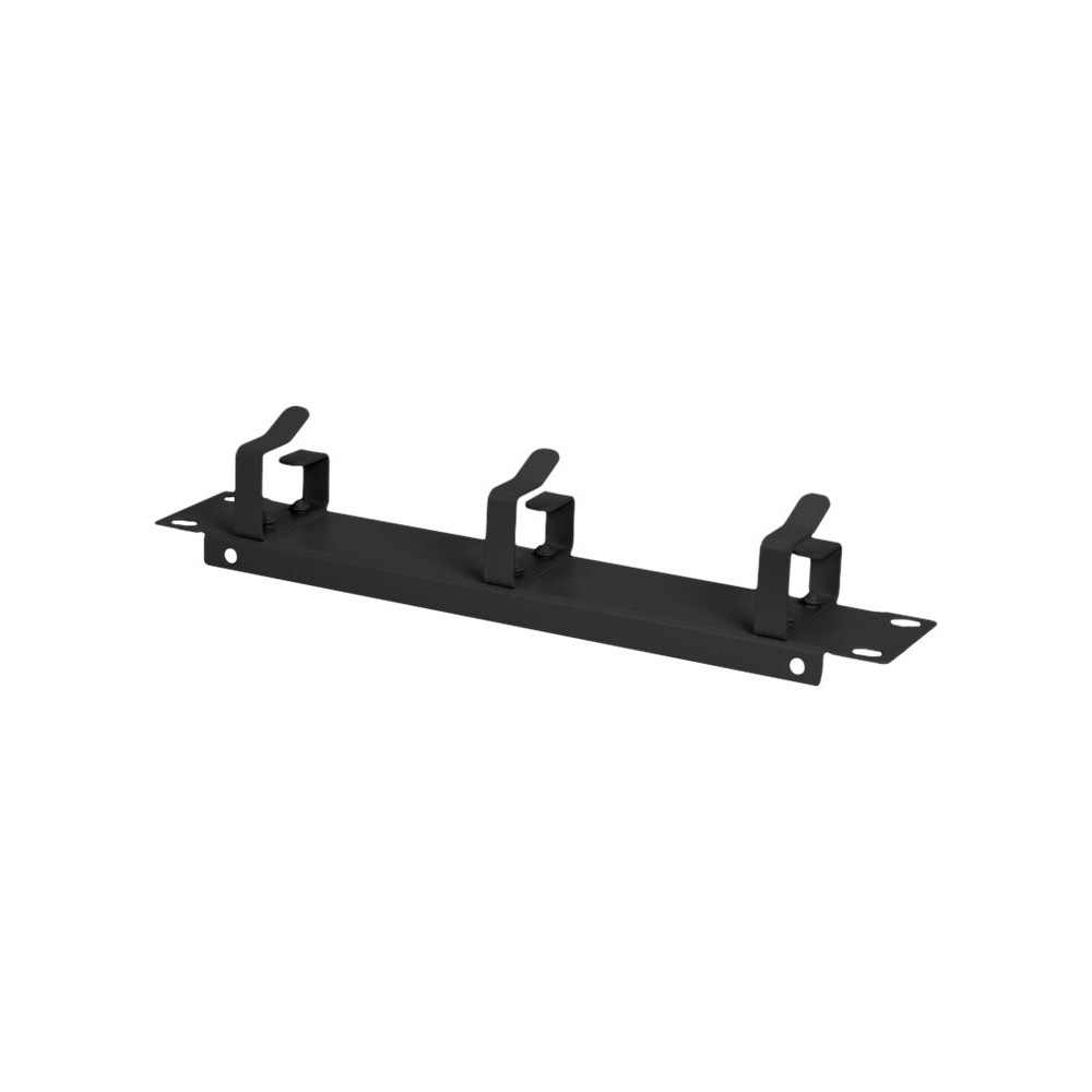 Produktbild för DIGITUS DN-10-ORG-1U-B - kabelhanteringspanel med ringar - 1U - 10"