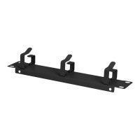 Produktbild för DIGITUS DN-10-ORG-1U-B - kabelhanteringspanel med ringar - 1U - 10"