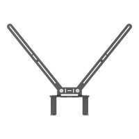 Produktbild för Logitech TV Mount For Video Bars - kamerafäste