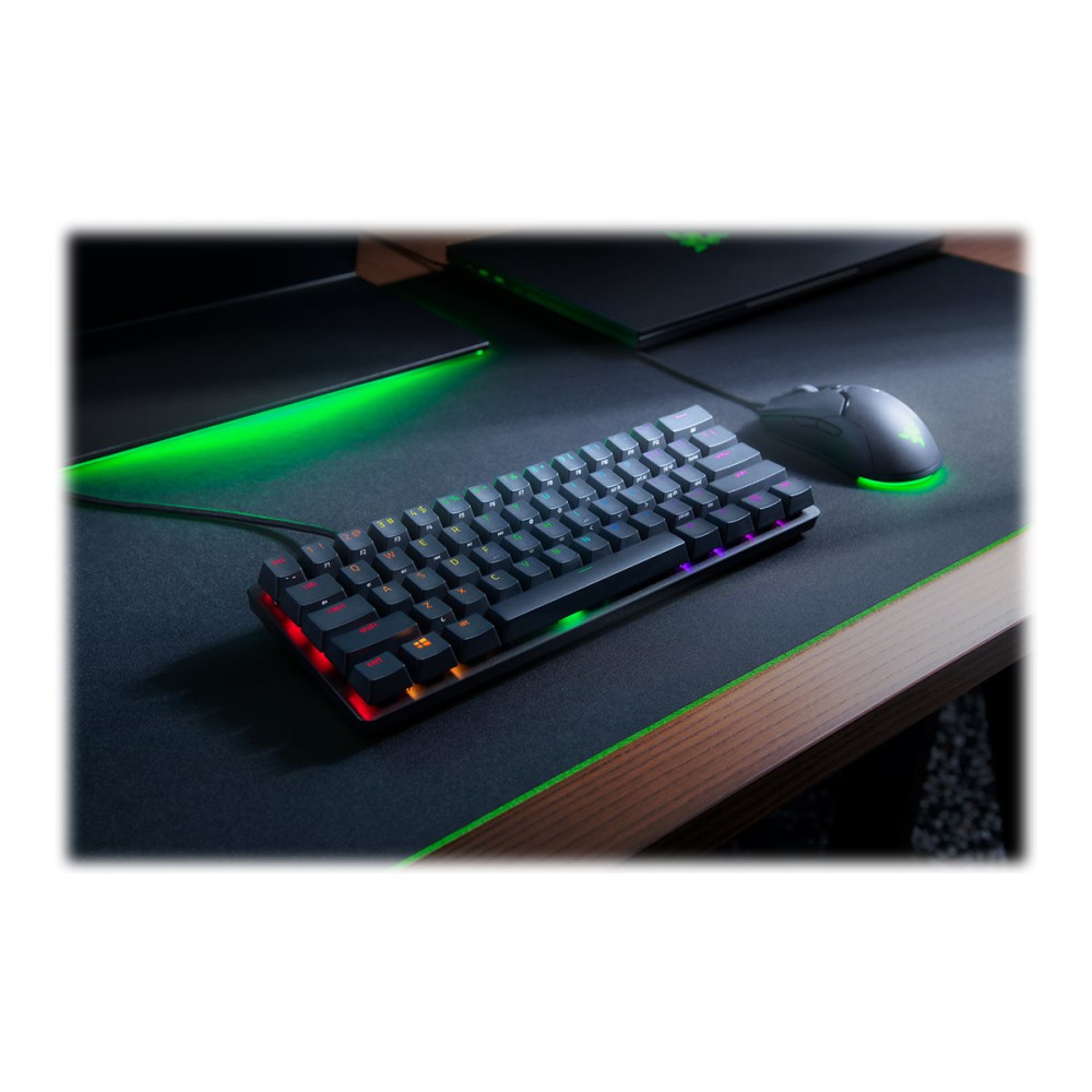 Produktbild för Razer Huntsman Mini - tangentbord - QWERTZ - tysk - svart Inmatningsenhet