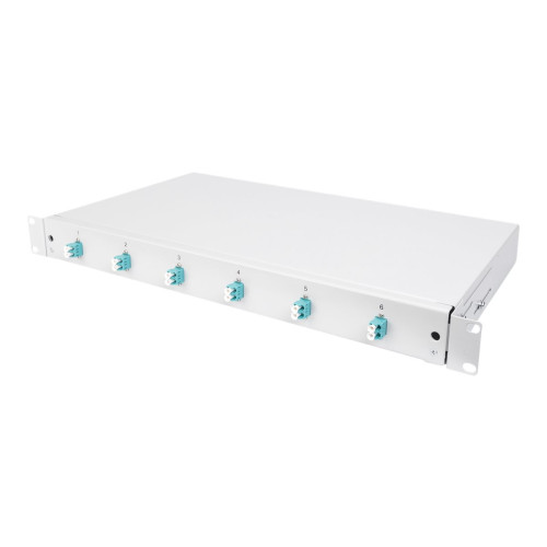 Digitus DIGITUS Professional fiberoptisk skarvlåda - 1U - 19"