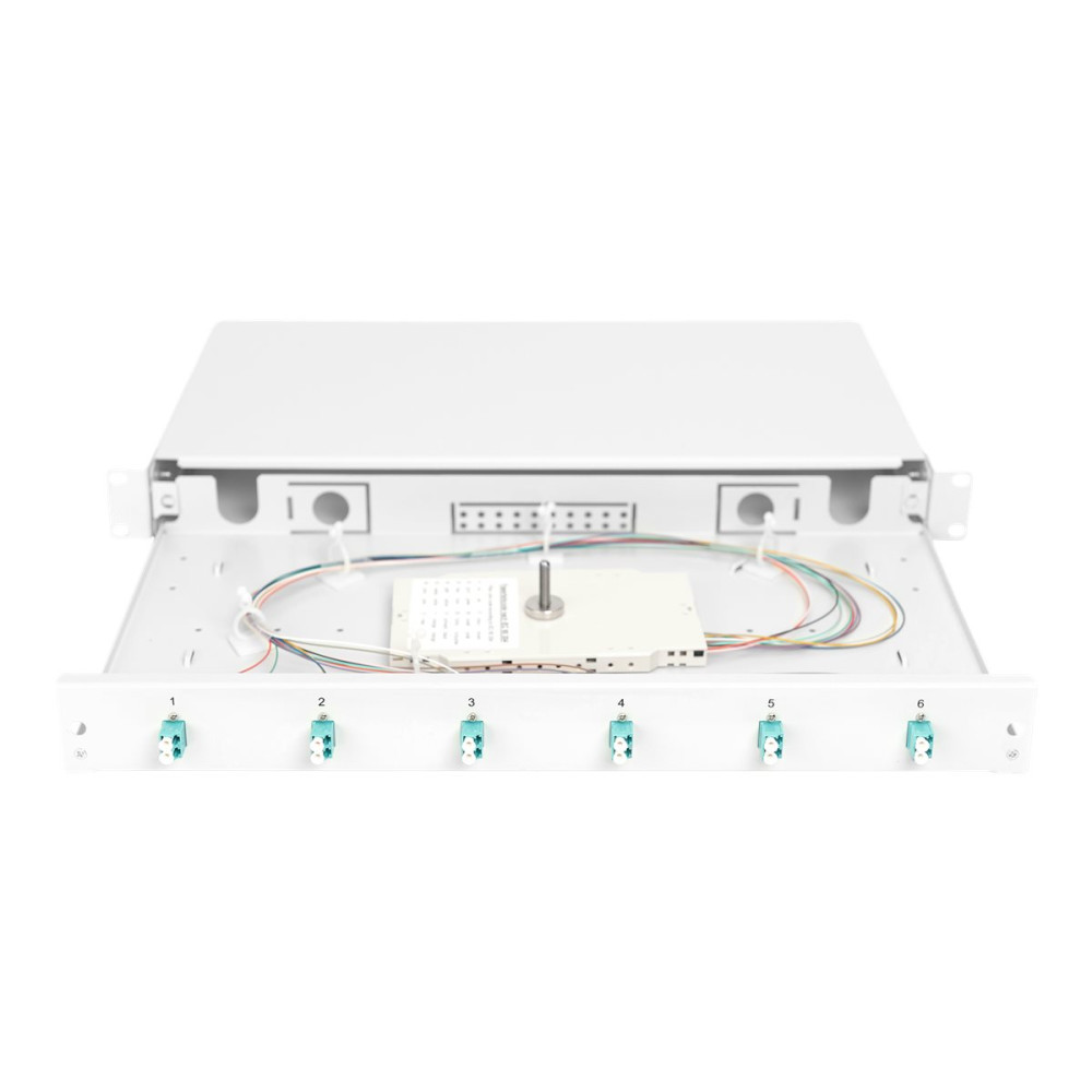 Produktbild för DIGITUS Professional fiberoptisk skarvlåda - 1U - 19"