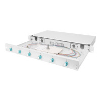 Produktbild för DIGITUS Professional fiberoptisk skarvlåda - 1U - 19"