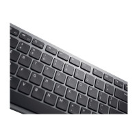 Produktbild för Dell Pro Plus Keyboard and Mouse KM7321W - sats med tangentbord och mus - QWERTY - USA, internationellt - Titan gray Inmatningsenhet