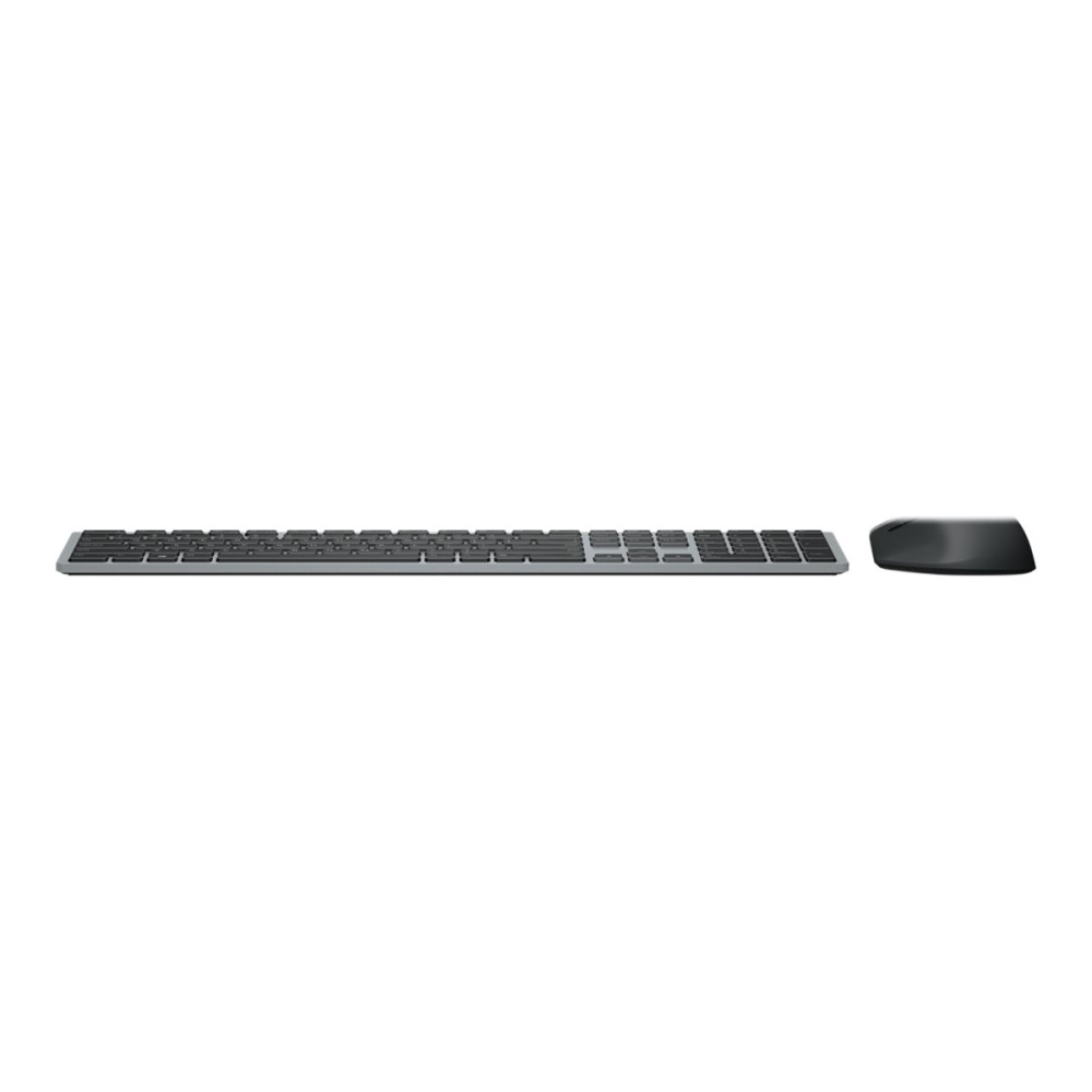 Produktbild för Dell Pro Plus Keyboard and Mouse KM7321W - sats med tangentbord och mus - QWERTY - USA, internationellt - Titan gray Inmatningsenhet