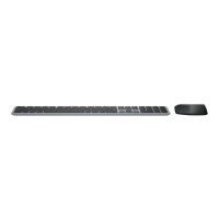 Produktbild för Dell Pro Plus Keyboard and Mouse KM7321W - sats med tangentbord och mus - QWERTY - USA, internationellt - Titan gray Inmatningsenhet