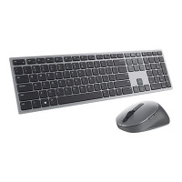 Produktbild för Dell Pro Plus Keyboard and Mouse KM7321W - sats med tangentbord och mus - QWERTY - USA, internationellt - Titan gray Inmatningsenhet