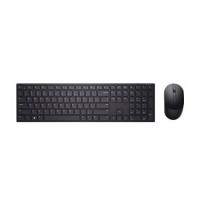 Produktbild för Dell Pro KM5221W - sats med tangentbord och mus - QWERTZ - tysk - svart Inmatningsenhet