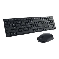 Produktbild för Dell Pro KM5221W - sats med tangentbord och mus - QWERTZ - tysk - svart Inmatningsenhet