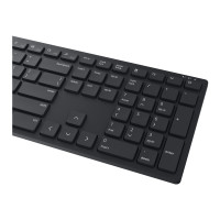 Produktbild för Dell Pro KM5221W - sats med tangentbord och mus - QWERTZ - tysk - svart Inmatningsenhet