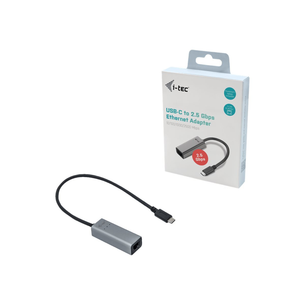 Produktbild för i-Tec - nätverksadapter - USB-C 3.1 - 10M/100M/1G/2.5 Gigabit Ethernet x 1