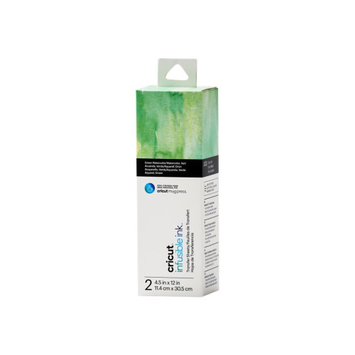 Cricut Cricut Infusible Ink - transfer paper - 114 x 305 mm - 2 ark - watercolor green