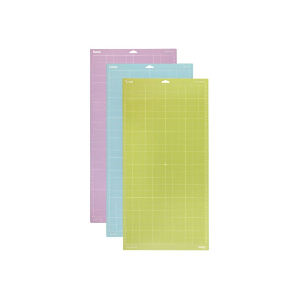 Produktbild för Cricut Machine Mat Variety Pack - cutting mat set - 3 delar - 30.5 x 61 cm