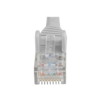 Produktbild för StarTech.com 5m LSZH CAT6 Ethernet Cable, 10 Gigabit Snagless RJ45 100W PoE Network Patch Cord with Strain Relief, CAT 6 10GbE UTP, Grey, Individually Tested/ETL, Low Smoke Zero Halogen - Category 6 - 24AWG (N6LPATCH5MGR) - patch-kabel - 5 m - grå