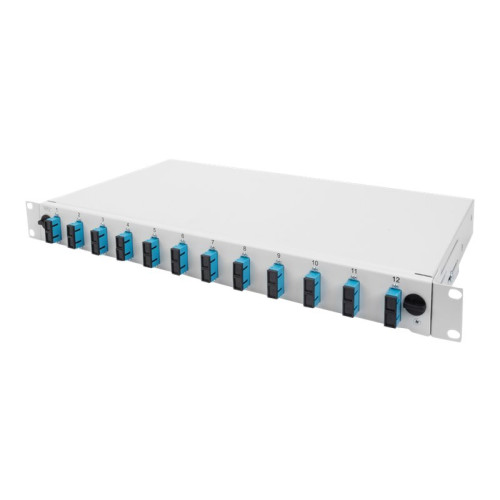 Digitus DIGITUS DN-96200-QL - fiberoptisk skarvlåda - 1U - 19"