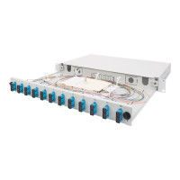 Produktbild för DIGITUS DN-96200-QL - fiberoptisk skarvlåda - 1U - 19"