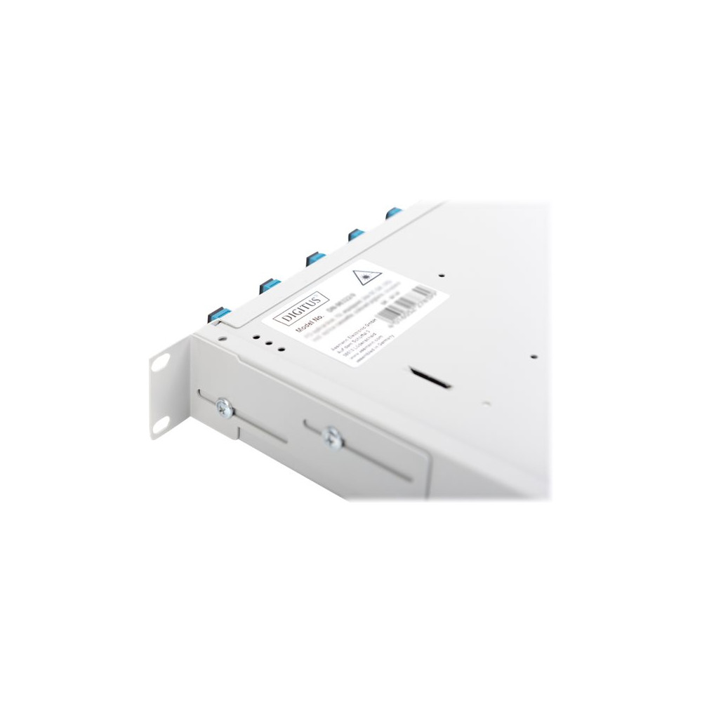 Produktbild för DIGITUS DN-96200-QL - fiberoptisk skarvlåda - 1U - 19"