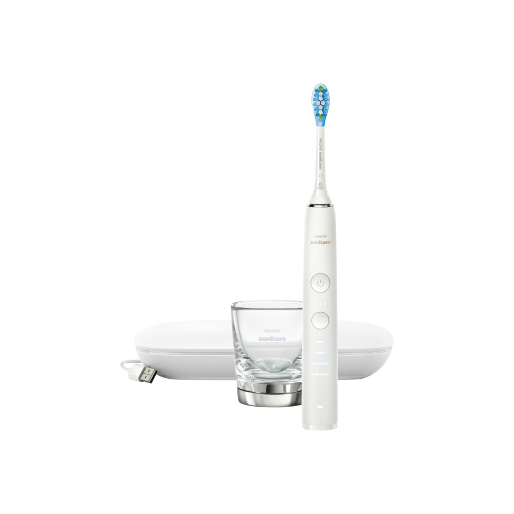 Produktbild för Philips Sonicare DiamondClean 9000 HX9911 - tandborste - vit
