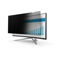 Produktbild för StarTech Monitor Privacy Screen for 34 inch Ultrawide Display, 21:9 Widescreen Computer Screen Security Filter, Blue Light Reducing (PRIVSCNMON34W) - filter för personlig integritet - 34" bred