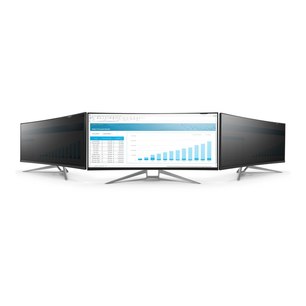 Produktbild för StarTech Monitor Privacy Screen for 34 inch Ultrawide Display, 21:9 Widescreen Computer Screen Security Filter, Blue Light Reducing (PRIVSCNMON34W) - filter för personlig integritet - 34" bred