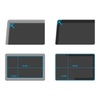 Produktbild för StarTech Monitor Privacy Screen for 34 inch Ultrawide Display, 21:9 Widescreen Computer Screen Security Filter, Blue Light Reducing (PRIVSCNMON34W) - filter för personlig integritet - 34" bred