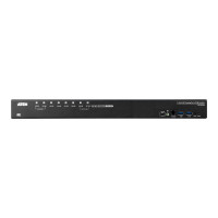 Produktbild för ATEN CS19208 - omkopplare för tangentbord/video/mus/ljud/USB - 8 portar - rackmonterbar
