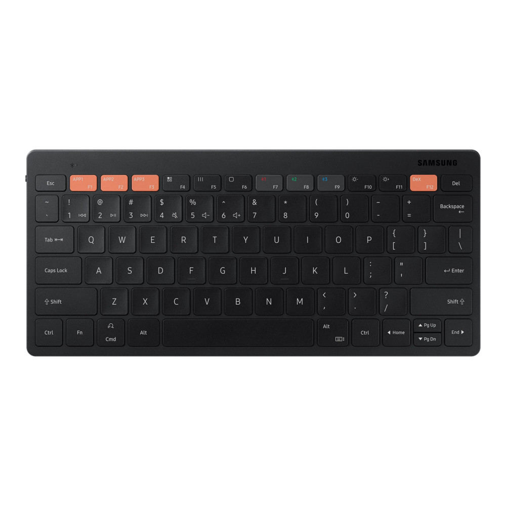 Produktbild för Samsung Smart Keyboard Trio 500 EJ-B3400 - tangentbord - QWERTZ - tysk - svart Inmatningsenhet